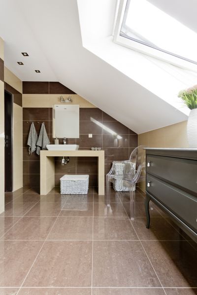 Attic Bathroom Installation in Battle Ground